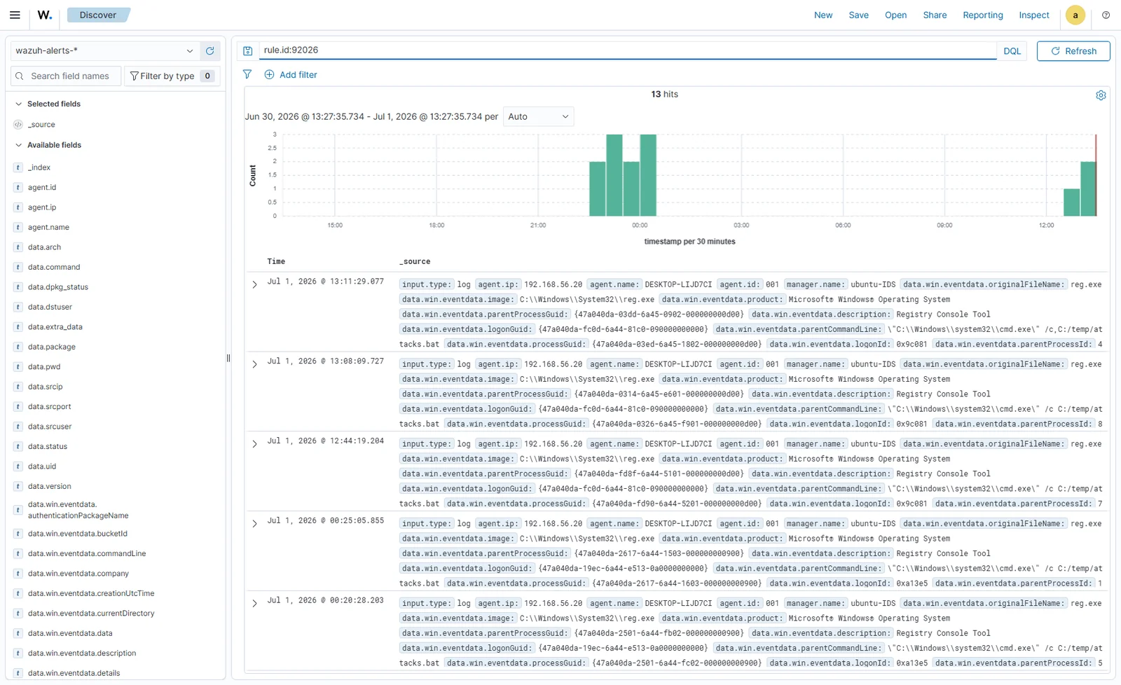 Règle native 92026 vérifiée avec 13 occurrences